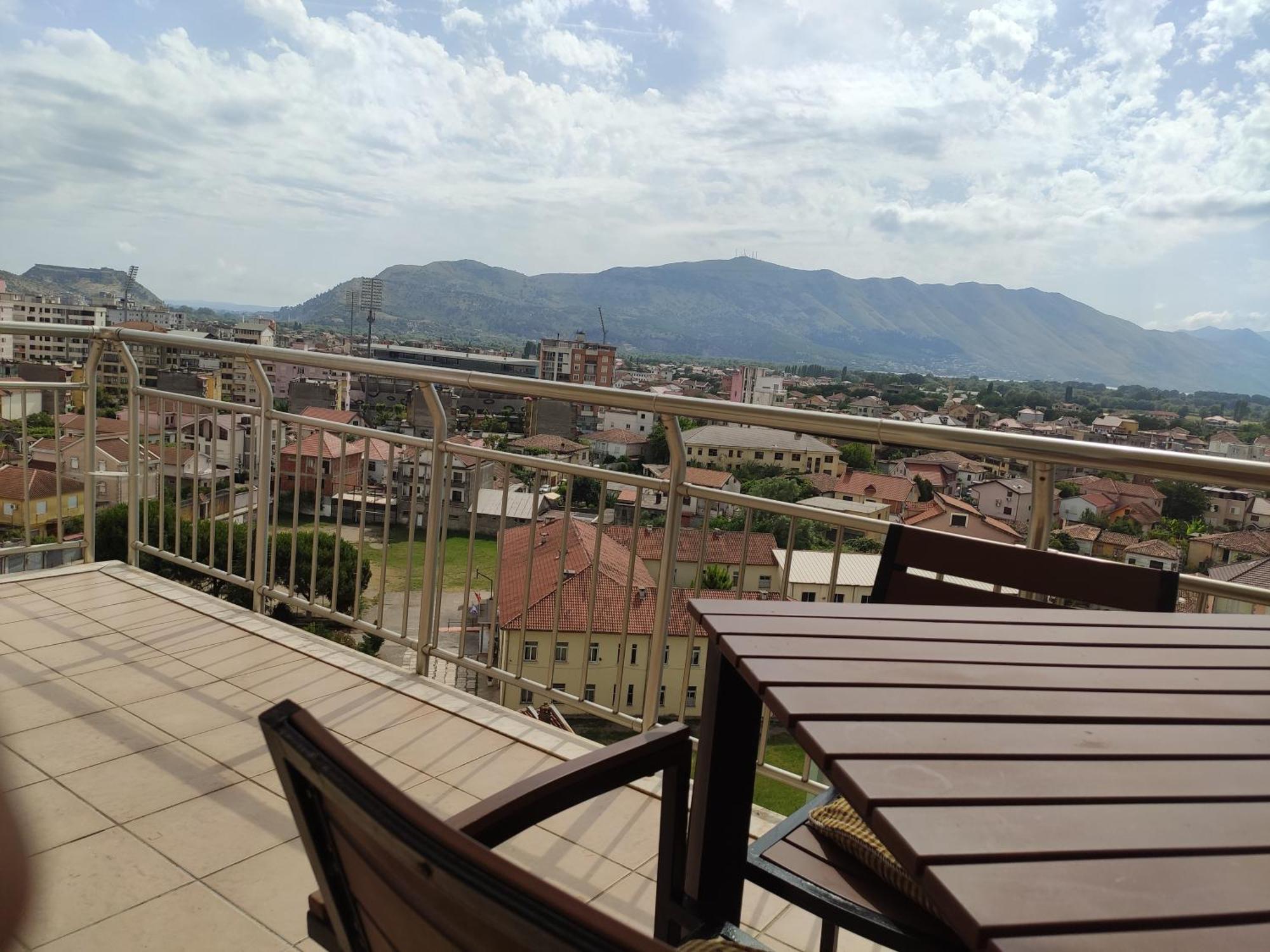 Sunset View Apartment Shkoder Rooftop Exterior photo